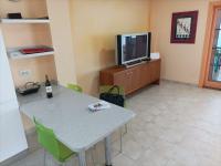 TV a/nebo společenská místnost v ubytování Playa Blanca Center Ocean View Apartment