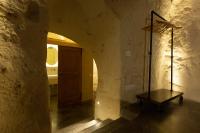 Kúpeľňa v ubytovaní Grotta Barisano