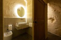 Kúpeľňa v ubytovaní Grotta Barisano