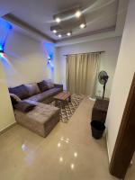 A seating area at MARINA SKY