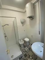 Koupelna v ubytování Art Atelier Apartments