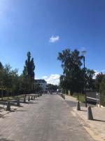Plán poschodí v ubytovaní Apartament Blue Villa Nord z 2 rowerami