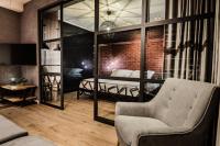 Posedenie v ubytovaní Loft Apartament Aleje Wolności Nowy Sącz