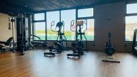 Fitness centrum a/nebo fitness zařízení v ubytování POLANKI AQUA INDUSTRIAL nielimitowany dostęp do BASENÓW - SAUN - miejsce postojowe FREE