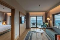 A bed or beds in a room at Radisson Blu Hotel Trabzon