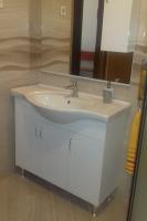Kúpeľňa v ubytovaní Apartment Kukljica 8277b