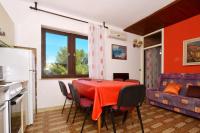 Kuchyňa alebo kuchynka v ubytovaní Apartment Arbanija 8651d