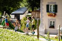 Vonkajšia záhrada v ubytovaní Hotel Lener