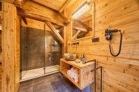 Koupelna v ubytování Apartmány CHALLUPA
