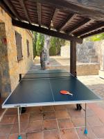 Tenis stołowy w obiekcie Entre Nice et Monaco grande Villa avec piscine privée 12 personnes lub pobliżu