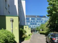 Budynek, w którym mieści się hostel
