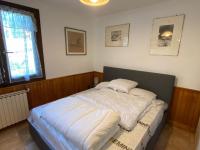 Łóżko lub łóżka w pokoju w obiekcie Appart 6 pers, 3 ch - Proche pistes - Animaux admis, Parking - FR-1-445-180