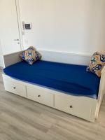 Posteľ alebo postele v izbe v ubytovaní KROTONIATI APARTMENT