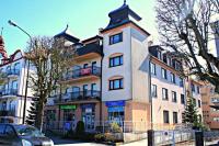 Budynek, w którym mieści się apartament