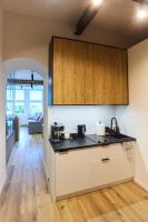 Kuchyňa alebo kuchynka v ubytovaní Apartament "Powoli" z darmowym parkingiem