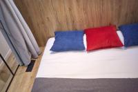 Posteľ alebo postele v izbe v ubytovaní Apartament "Powoli" z darmowym parkingiem