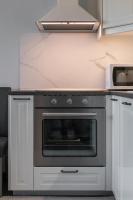 A kitchen or kitchenette at East Coast Apartment Ilios Rhodes