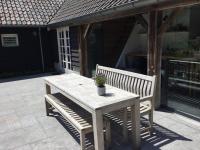 Balkón nebo terasa v ubytování B&B en Boshuis Darthuizerpoort