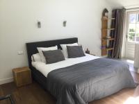 Postel nebo postele na pokoji v ubytování B&B en Boshuis Darthuizerpoort