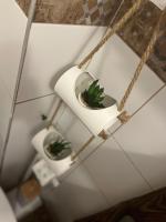 Kúpeľňa v ubytovaní Przytulny Apartament