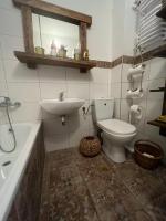 Kúpeľňa v ubytovaní Przytulny Apartament