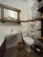 Kúpeľňa v ubytovaní Przytulny Apartament