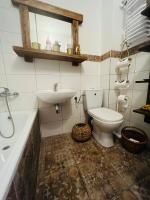 Kúpeľňa v ubytovaní Przytulny Apartament