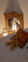Łóżko lub łóżka w pokoju w obiekcie B&B Chez Odile