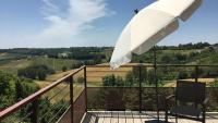 Balkon lub taras w obiekcie B&B Chez Odile