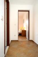 Postel nebo postele na pokoji v ubytování Apartment Molunat 3544a