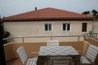 Balkón alebo terasa v ubytovaní Apartments by the sea Mandre, Pag - 4095