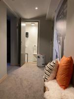 Posezení v ubytování Breidablikk Guesthouse