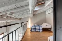 Posteľ alebo postele v izbe v ubytovaní Zita Apartment by Mamo Florence