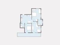 Plán poschodí v ubytovaní Apartment Apart Romantica-2 by Interhome