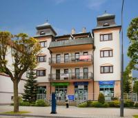 Budynek, w którym mieści się apartament