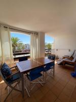 A seating area at Apartamento Vera Playa (ALTOS NUEVA VERA)