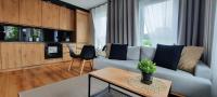 Kuchyňa alebo kuchynka v ubytovaní Asti Apartamenty Centrum Stargard