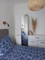 Posteľ alebo postele v izbe v ubytovaní Villa apartment Laganini