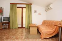 Televízia a/alebo spoločenská miestnosť v ubytovaní Apartments with a parking space Orebic, Peljesac - 10075