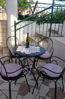 Balkón alebo terasa v ubytovaní Seaside holiday house Vinisce, Trogir - 12066
