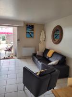 Posedenie v ubytovaní Appartement à 50 mètres de la Plage des Estagnots à Seignosse, Landes