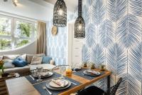 Posedenie v ubytovaní APARTAMENT 20B BLUE MARINE Poddąbie Basen Odkryty Brodziki Plac Zabaw dwie sypialnie