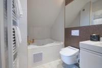 Koupelna v ubytování Hotel Zlatá Hvězda