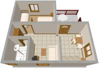 Plán poschodí v ubytovaní Apartments with a parking space Orebic, Peljesac - 646