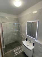 Koupelna v ubytování Apartments Ena