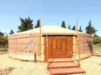 Plan piętra w obiekcie Superb yurt of Mongolian tradition in Provence