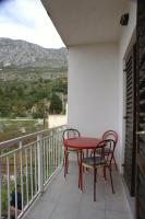 Balkón alebo terasa v ubytovaní Apartments by the sea Podaca, Makarska - 2617