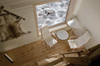 Area soggiorno di Treehotel