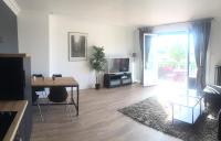 Televízia a/alebo spoločenská miestnosť v ubytovaní NICE FLAT CLOSE TO VIEUX LILLE