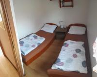 Posteľ alebo postele v izbe v ubytovaní Apartamenty rodzinne U Zośki